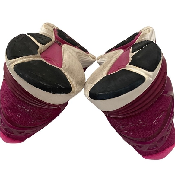 Nike Lunarglide 5 Running Shoes Mesh Raspberry Pink Sz 9.5 Preowned - Picture 8 of 13